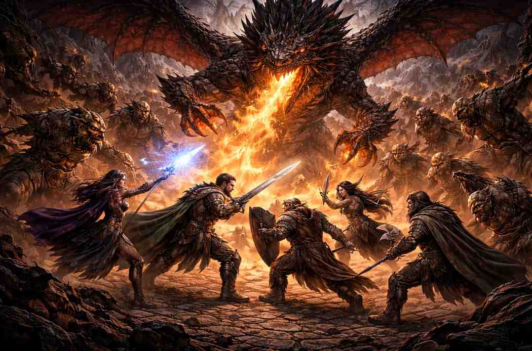 Dragon Berserker - adversary card image